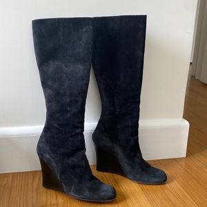 Christian Louboutin 38.5 IT wedge heel boots